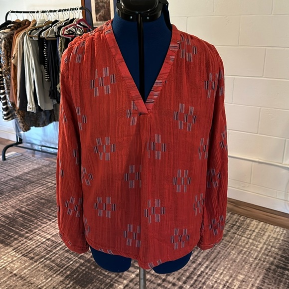 Ace & Jig Peasant Shirt - Picture 1 of 4